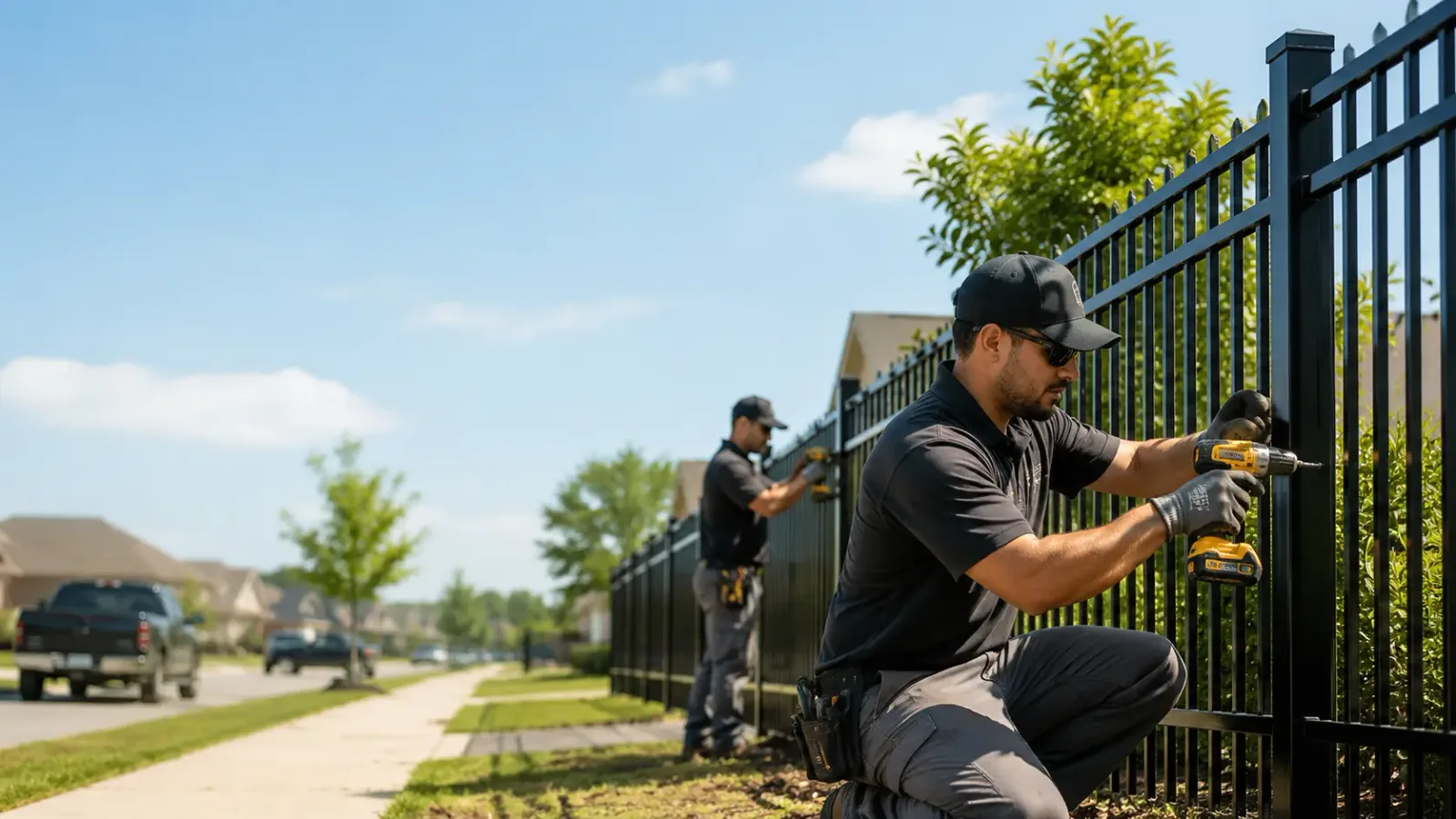 Metal Fence Installation in Perrysville, IN